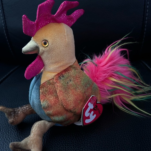 Zodiac Beanie Baby- Rooster - Picture 2 of 4